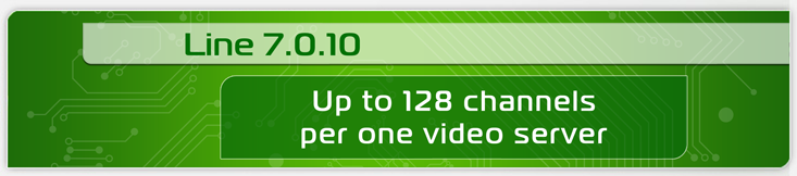 128 channels per one video server