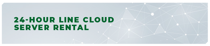 24-hour cloud server rental from EUR 0.10 a day